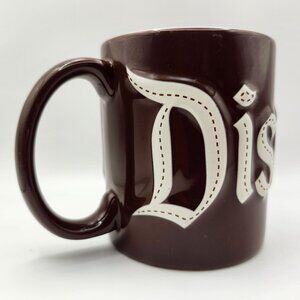 Disneyland Est 1955 Brown Ceramic Mug Authentic Disney Parks 12oz